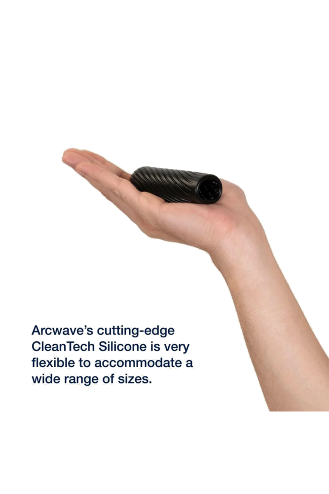 ARCWAVE - GHOST STROKER REVERSIBILE IN SILICONE NERO