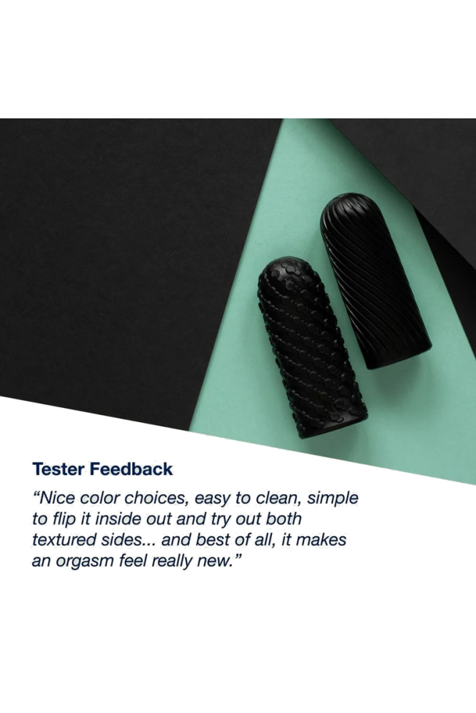 ARCWAVE - GHOST STROKER REVERSIBILE IN SILICONE NERO