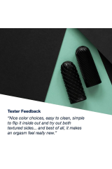 ARCWAVE - GHOST STROKER REVERSIBILE IN SILICONE NERO