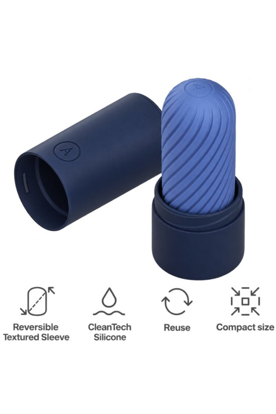 ARCWAVE - GHOST STROKER REVERSIBILE IN SILICONE BLU