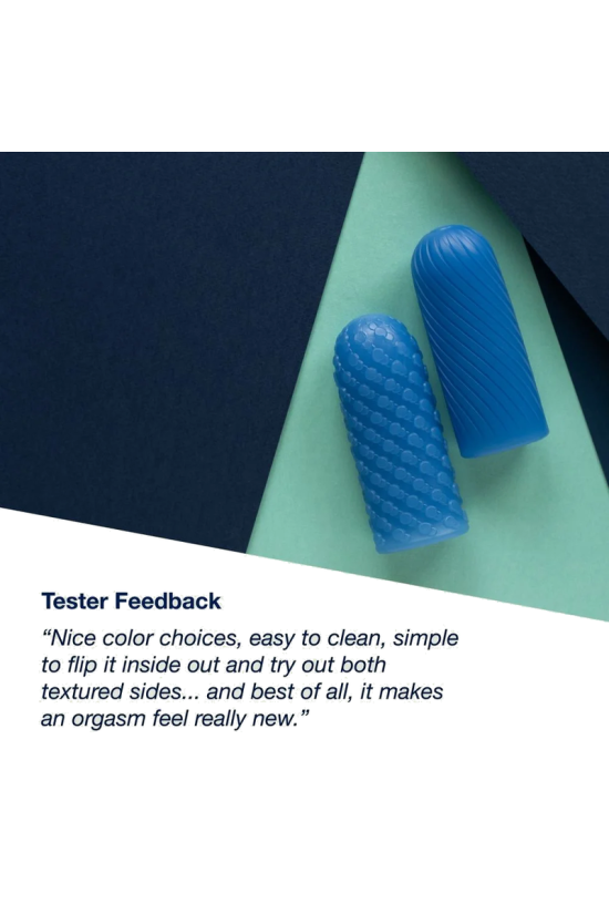 ARCWAVE - GHOST STROKER REVERSIBILE IN SILICONE BLU