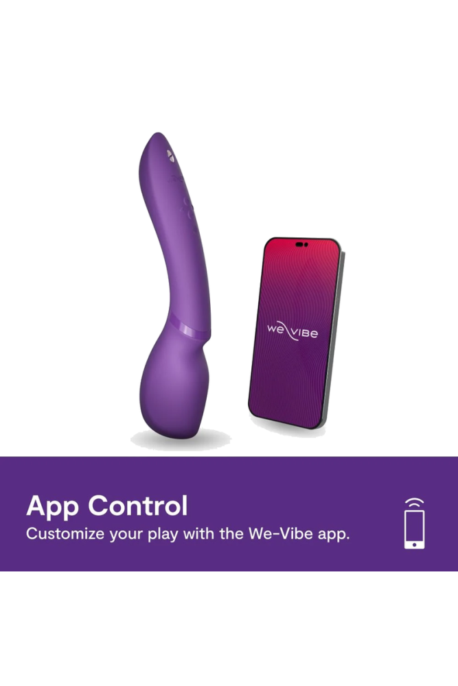 WE-VIBE - WAND 2 MASSAGGIATORE CORPO A BACCHETTA RICARICABILE VIOLA