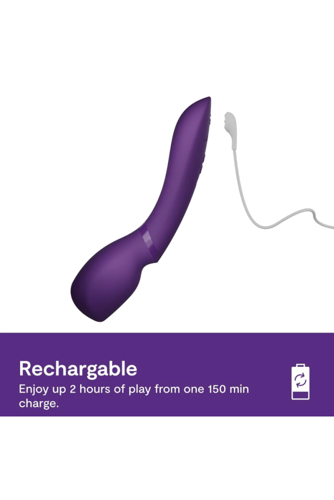 WE-VIBE - WAND 2 MASSAGGIATORE CORPO A BACCHETTA RICARICABILE VIOLA
