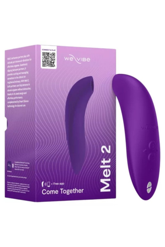 WE-VIBE - MELT 2 STIMOLATORE CLITORIDEO A IMPULSI D'ARIA VIOLA
