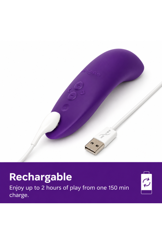 WE-VIBE - MELT 2 STIMOLATORE CLITORIDEO A IMPULSI D'ARIA VIOLA