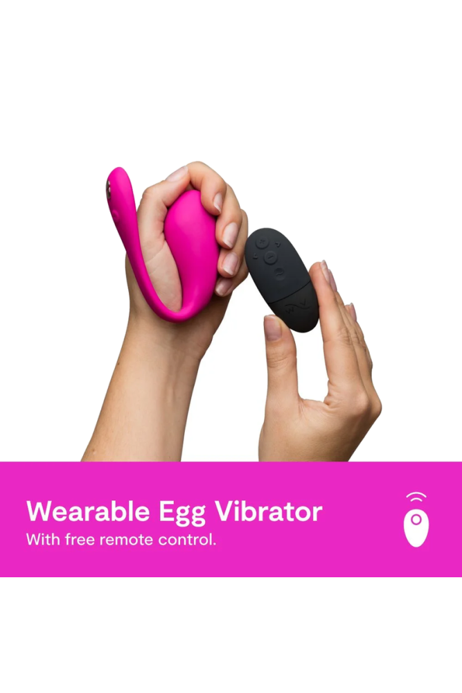 WE-VIBE - JIVE 2 VIBRATORE A UOVO INDOSSABILE ROSA ELETTRICO
