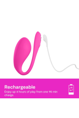 WE-VIBE - JIVE 2 VIBRATORE A UOVO INDOSSABILE ROSA ELETTRICO