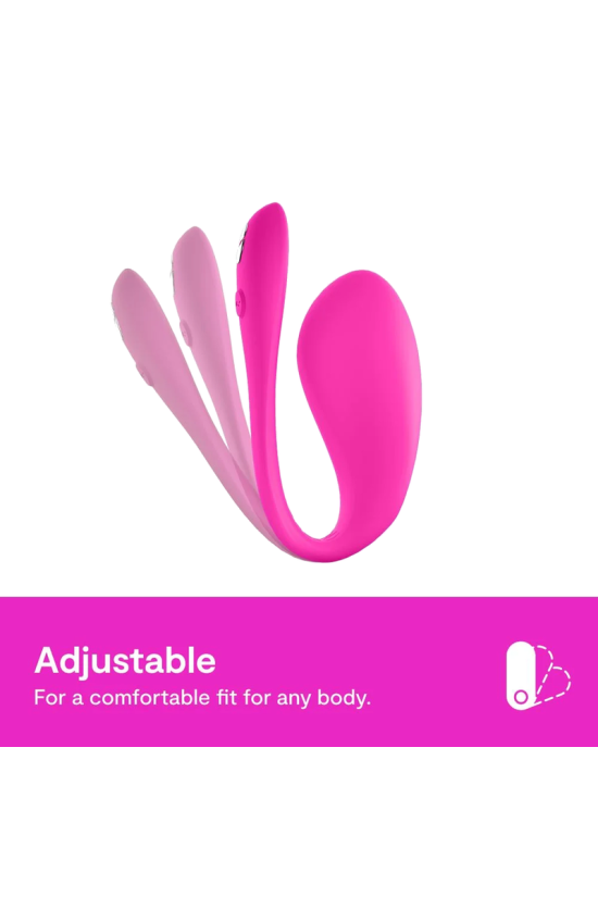 WE-VIBE - JIVE 2 VIBRATORE A UOVO INDOSSABILE ROSA ELETTRICO