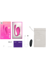 WE-VIBE - JIVE 2 VIBRATORE A UOVO INDOSSABILE ROSA ELETTRICO