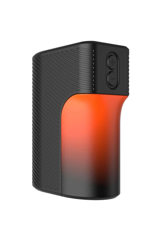 ARCWAVE - AIR MASTURBATORE MASCHILE ELASTICO CON IMPULSI D'ARIA E 6 LIVELLI DI INTENSITÀ NERO