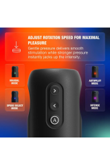 ARCWAVE - ORBIT MASTURBATORE MASCHILE ROTANTE A 360° CON CONTROLLO TRAMITE APP NERO