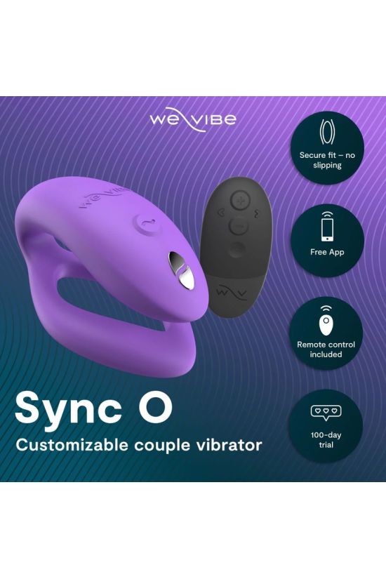 WE-VIBE - VIBRATORE PER COPPIE SYNC O WRAPPING-STIMULATION LUCE VIOLA