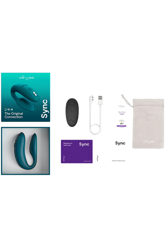 WE-VIBE - VIBRATORE PER COPPIE REGOLABILE SYNC 2