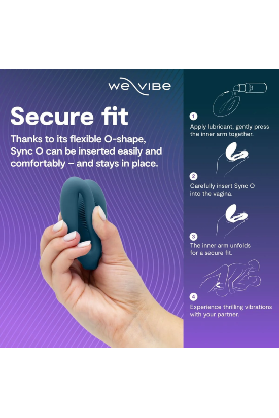 WE-VIBE - VIBRATORE PER COPPIE REGOLABILE SYNC 2