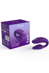 WE-VIBE - VIBRATORE PER COPPIE REGOLABILE SYNC 2 VIOLA