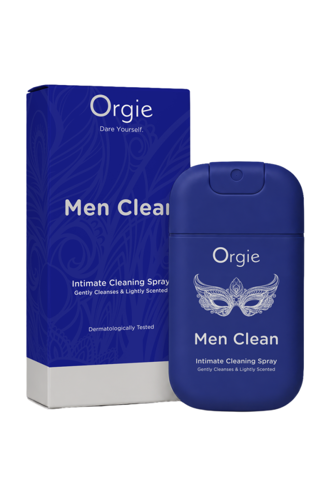 ORGIE - MEN CLEAN SPRAY DETERGENTE INTIMO CON ALOE VERA PER UOMO 30 ML
