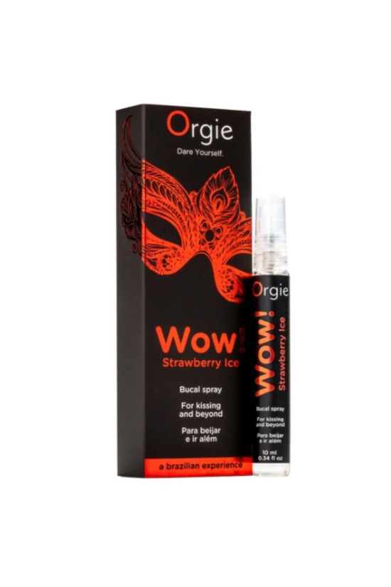 ORGIE - WOW! SPRAY BUCCALE ALLA FRAGOLA GHIACCIATA 10 ML