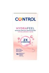 CONTROL - PRESERVATIVI ULTRA SOTTILI HYDRAFEEL CON ACIDO IALURONICO 10 PEZZI