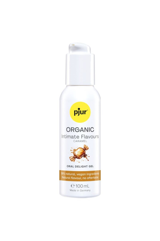 PJUR - GEL ORALE AL CARAMELLO CON AROMI INTIMI BIOLOGICI 100 ML