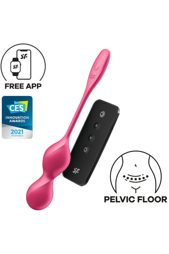 SATISFYER - LOVE BIRDS 2 SFERE KEGEL VIBRANTI + APP GRATUITA