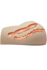 CRAZY BULL - VAGINA E ANO REALISTICI CON VIBRAZIONE POSIZIONE 7