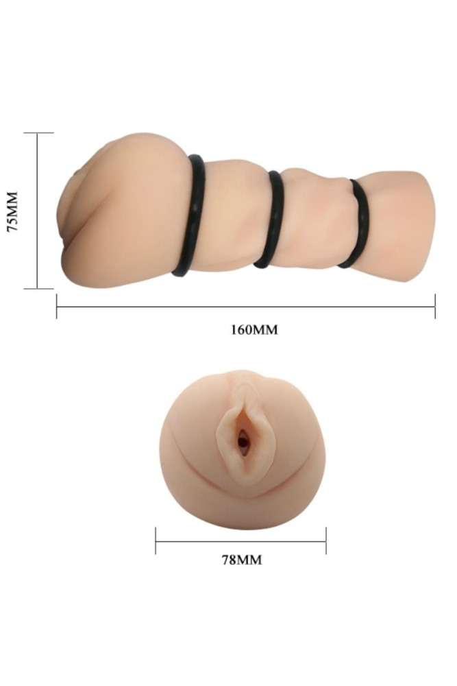 CRAZY BULL - MASTURBATORE VAGINA CON ANELLI