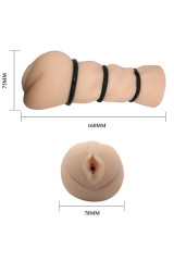 CRAZY BULL - MASTURBATORE VAGINA CON ANELLI