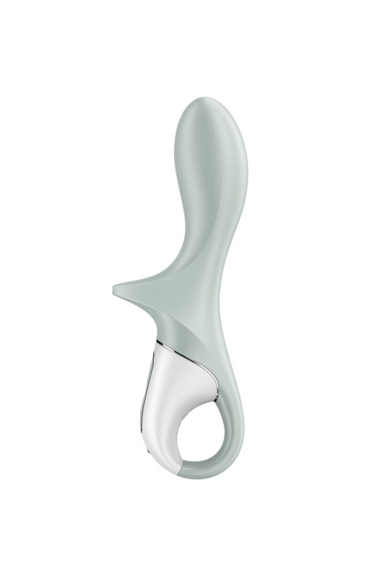 SATISFYER - AIR PUMP BOOTY 3 VIBRATORE ANALE GONFIABILE GRIGIO VERDE