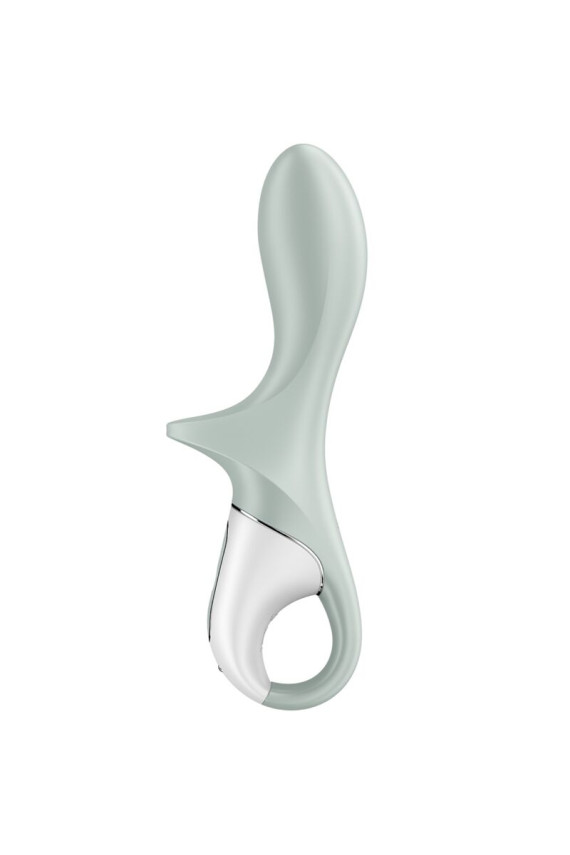 SATISFYER - AIR PUMP BOOTY 3 VIBRATORE ANALE GONFIABILE GRIGIO VERDE