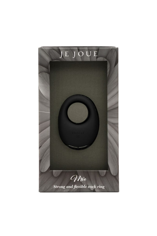 JE JOUE - VIBRATORE NERO RICARICABILE CON TELECOMANDO