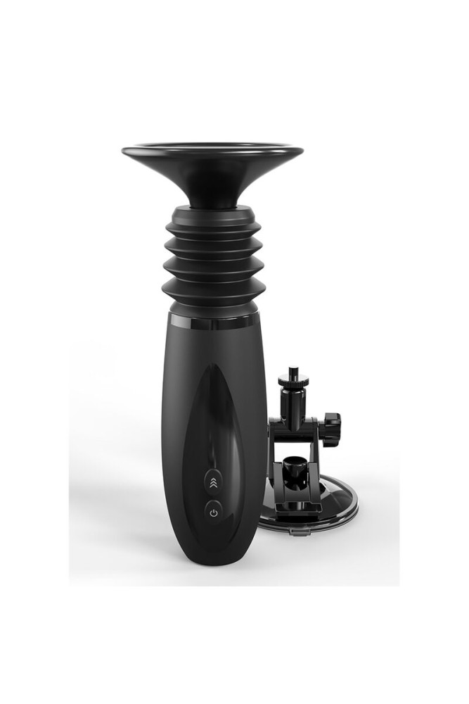 FETISH FANTASY SERIES - BODY DOCK MORSETTO PER DILDO THRUSTER CON 7 MODALITÀ DI SPINTA NERO