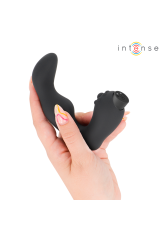 INTENSE - MASSAGGIATORE PROSTATICO RICARICABILE VIA USB HENRY NERO