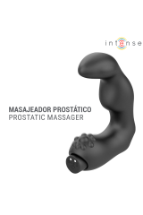 INTENSE - MASSAGGIATORE PROSTATICO RICARICABILE VIA USB HENRY NERO