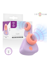 INTENSE - STIMOLATORE CLITORIDEO A SUZIONE RICARICABILE TRAMITE USB CUKI VIOLA