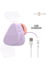 INTENSE - STIMOLATORE CLITORIDEO A SUZIONE RICARICABILE TRAMITE USB CUKI VIOLA