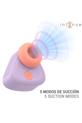 INTENSE - STIMOLATORE CLITORIDEO A SUZIONE RICARICABILE TRAMITE USB CUKI VIOLA