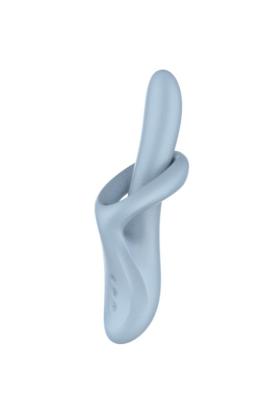 SATISFYER - HEAT FLEX 4 VIBRATORE EFFETTO CALORE 12 VIBRAZIONI BLU