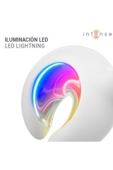 INTENSE - STIMOLATORE CLITORIDEO A SUZIONE CON VIBRAZIONE RICARICABILE TRAMITE USB ASTON BIANCO