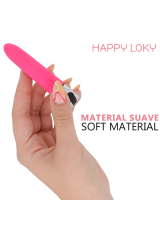 HAPPY LOKY - MINI VIBRATORE ROSA RICARICABILE TRAMITE USB A FORMA DI MAIALINO