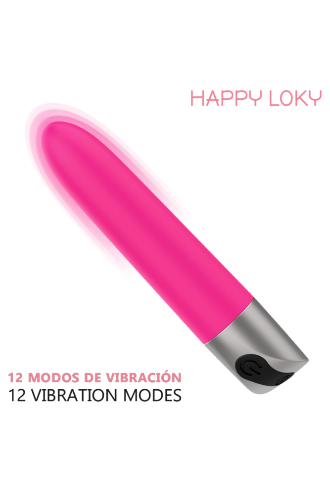 HAPPY LOKY - MINI VIBRATORE ROSA RICARICABILE TRAMITE USB A FORMA DI MAIALINO