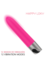 HAPPY LOKY - MINI VIBRATORE ROSA RICARICABILE TRAMITE USB A FORMA DI MAIALINO