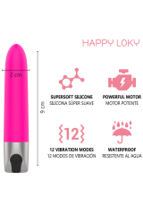 HAPPY LOKY - MINI VIBRATORE ROSA RICARICABILE TRAMITE USB A FORMA DI MAIALINO