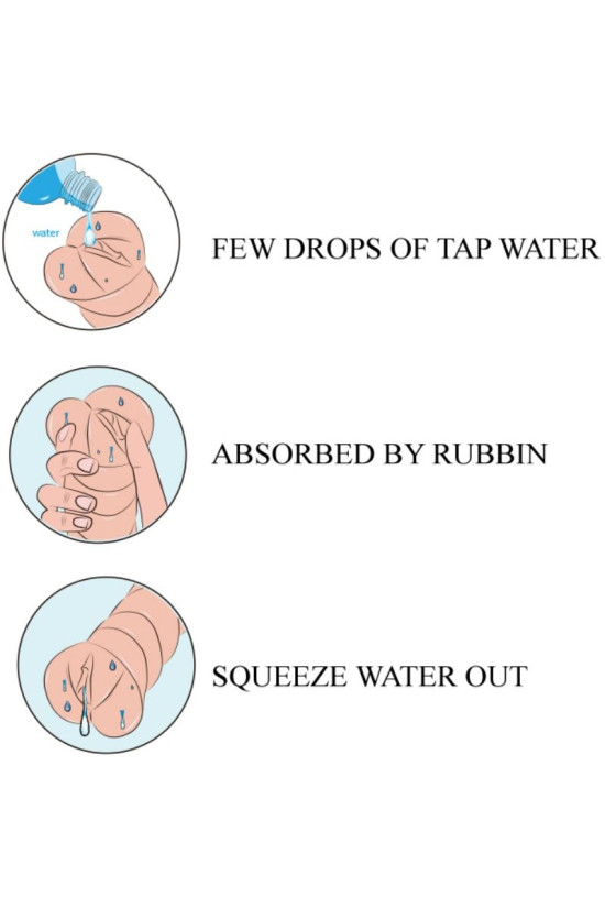 CRAZY BULL - MASTURBADOR PELLE ACQUA MODELLO VAGINA 4