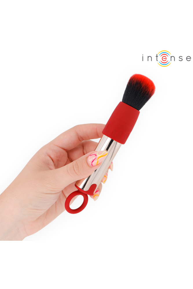 INTENSE - PENNELLO DA TRUCCO VIBRANTE RICARICABILE VIA USB TOM ROSSO