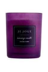 JE JOUE - MASSAGE CANDLE CANDELA DA MASSAGGIO LAVANDA E VANIGLIA 160 G