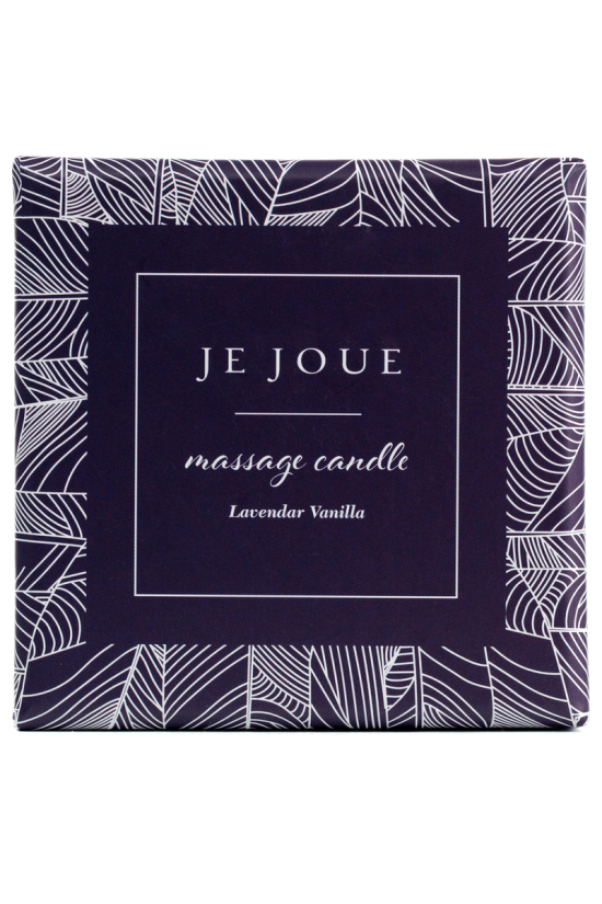 JE JOUE - MASSAGE CANDLE CANDELA DA MASSAGGIO LAVANDA E VANIGLIA 160 G