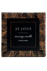 JE JOUE - LUXURY LEATHER CANDELA DA MASSAGGIO CON OLIO CALDO PROFUMO CUOIO 160 G