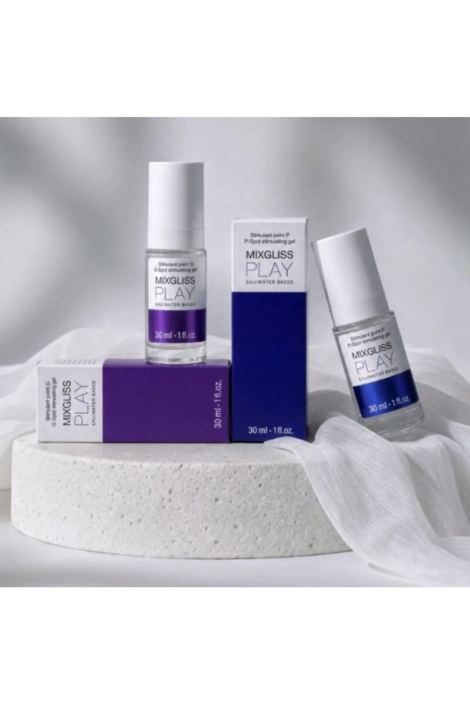 MIXGLISS - PLAY GEL STIMOLANTE DEL PUNTO G CON EFFETTO CALDO-FREDDO SENZA PROFUMO 30 ML