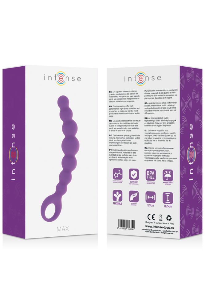 INTENSE - SFERE ANAL MAX LILAC