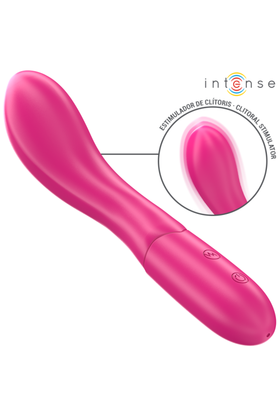 INTENSE - LISETTE VIBRATORE 19 CM FLESSIBILE 10 VIBRAZIONI ROSA
